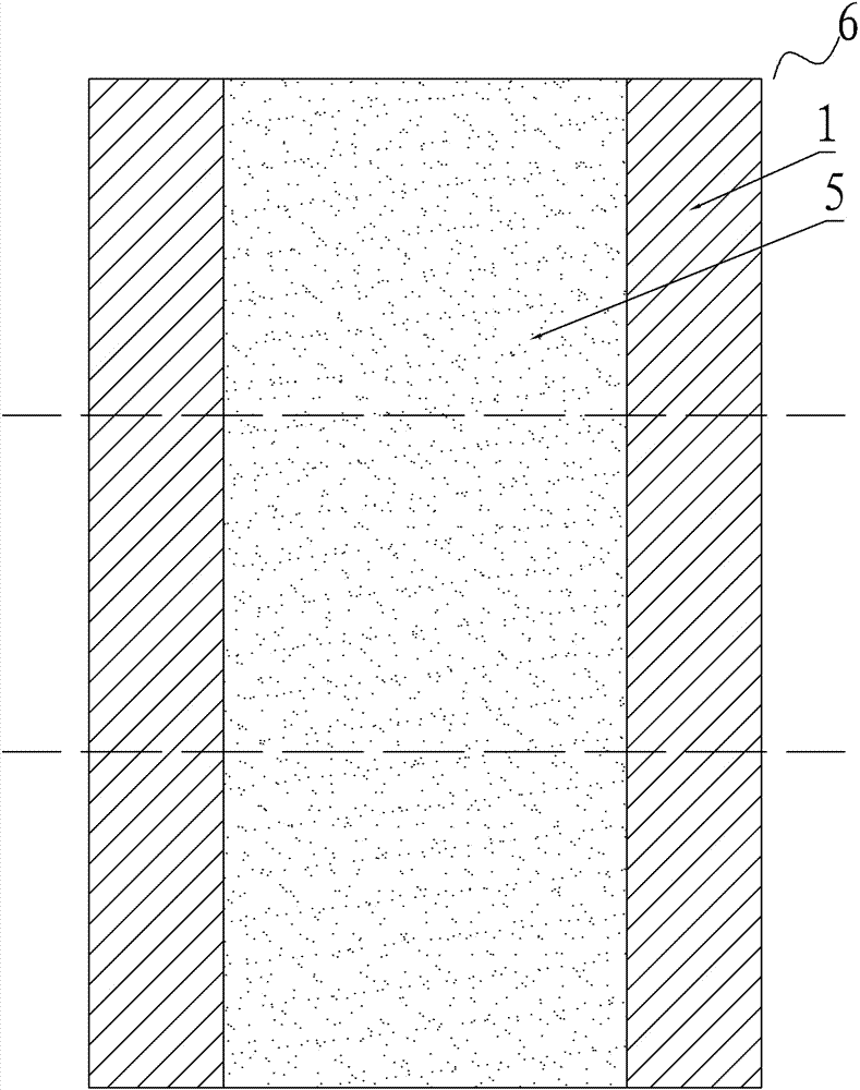 Tool bit blank and synthetic process thereof and synthetic mold thereof and tool bit production method
