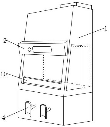 High-safety biological safety cabinet and use method thereof