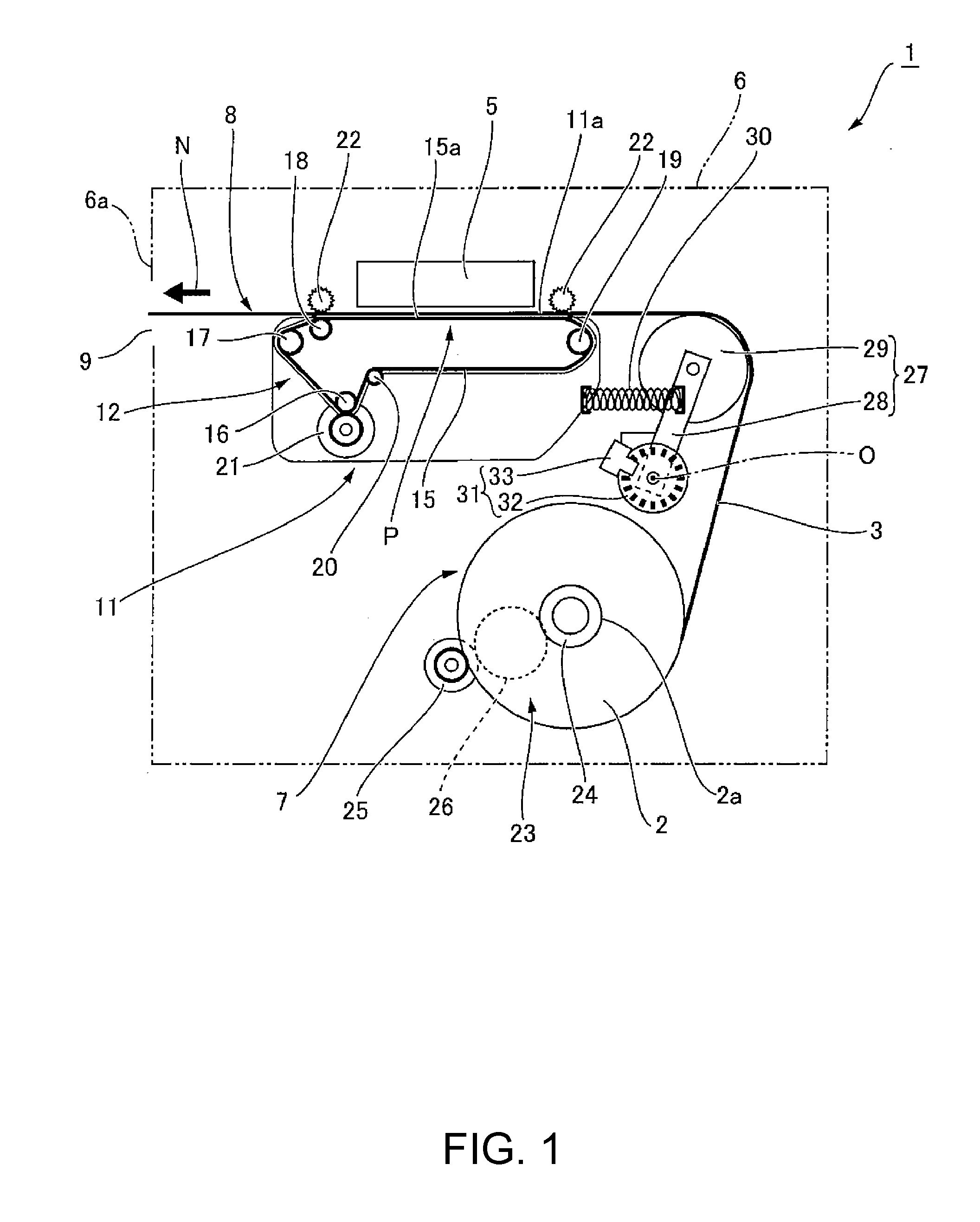 Media conveyance device, printer, and control method of a printer