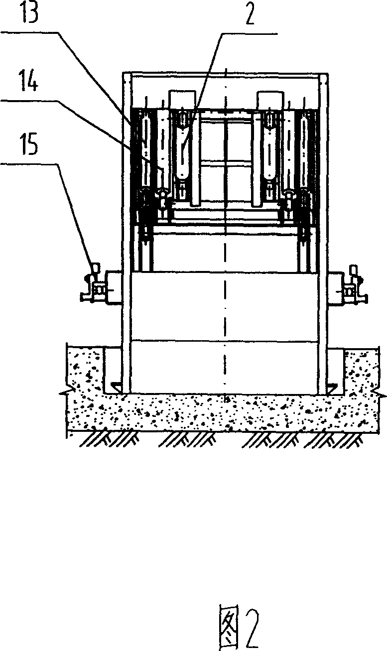 Two-stage scraper type garbage compression and transfer apparatus