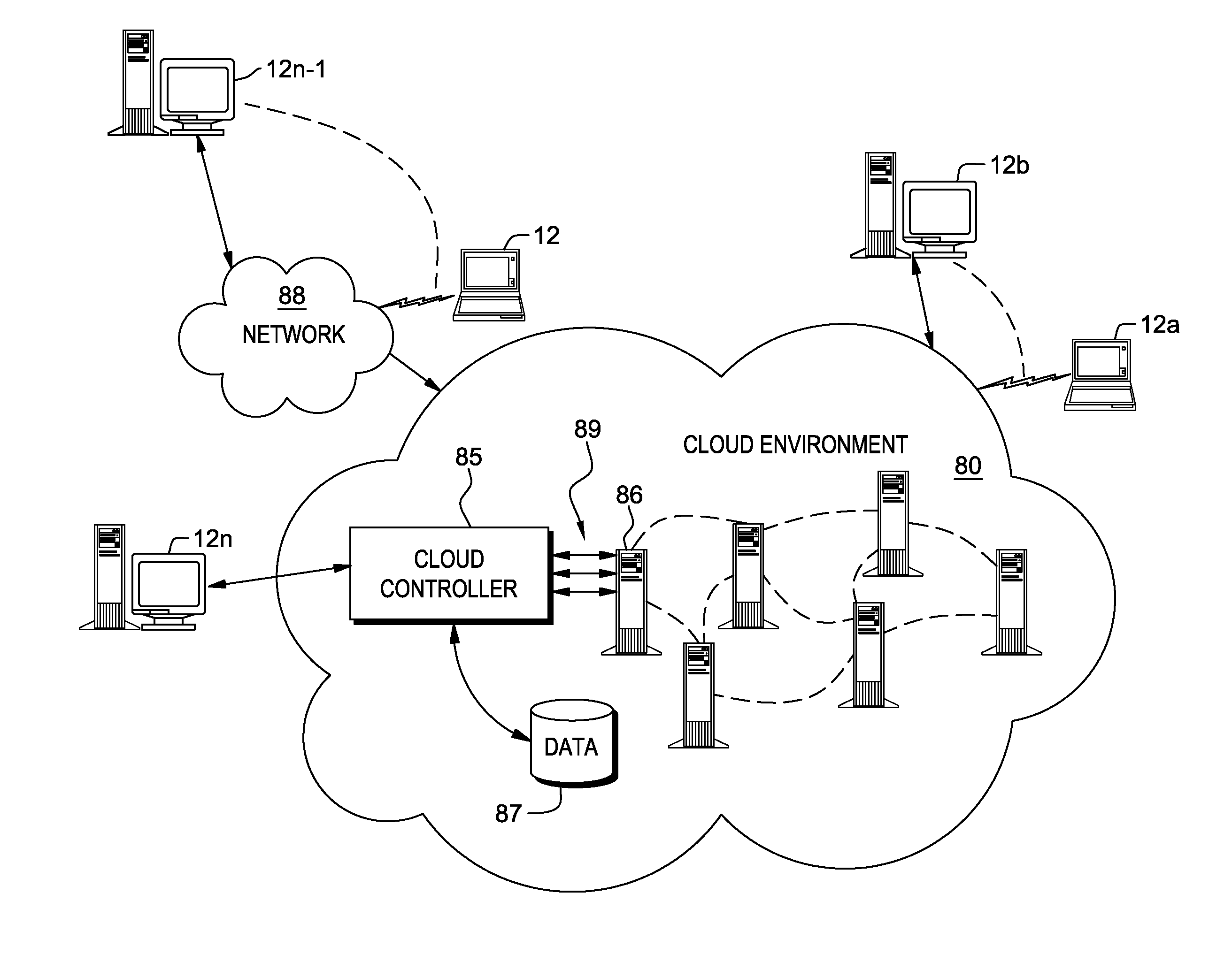 Resource management using reliable and efficient delivery of application performance information in a cloud computing system