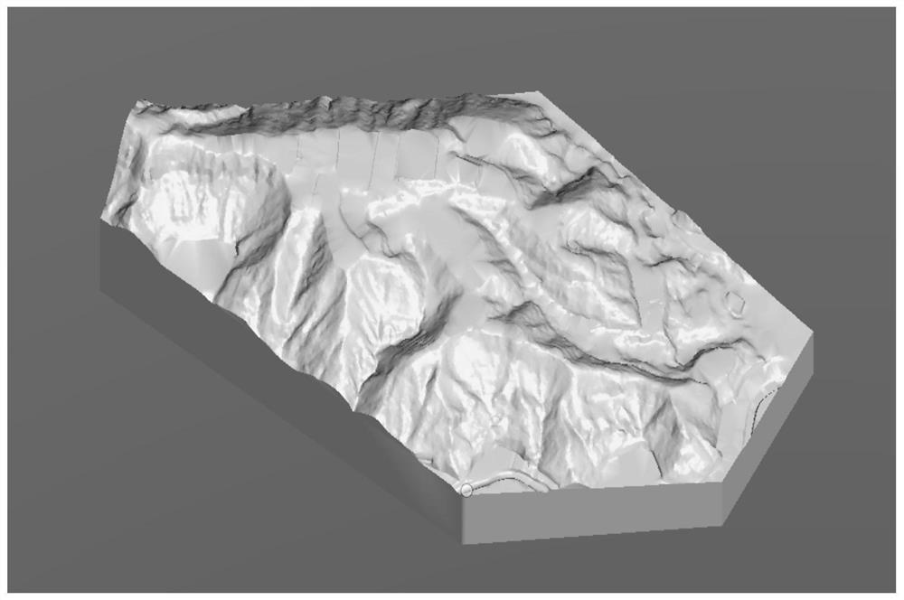 Method for calculating quantity of excavation and filling projects based on Bentley software