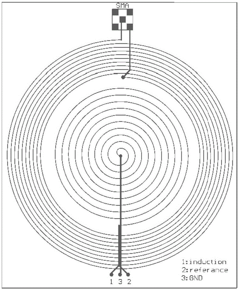 Non-contact cerebrospinal fluid pulse pressure wave monitoring device based on magnetic induction