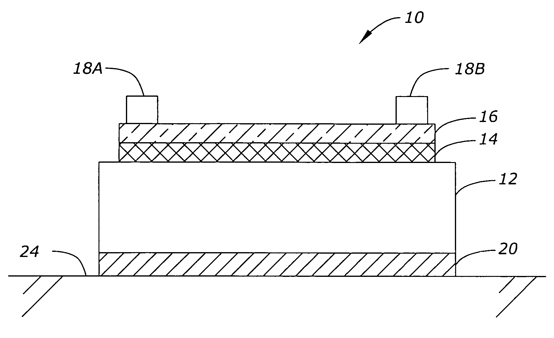 Foil strain gage for automated handling and packaging