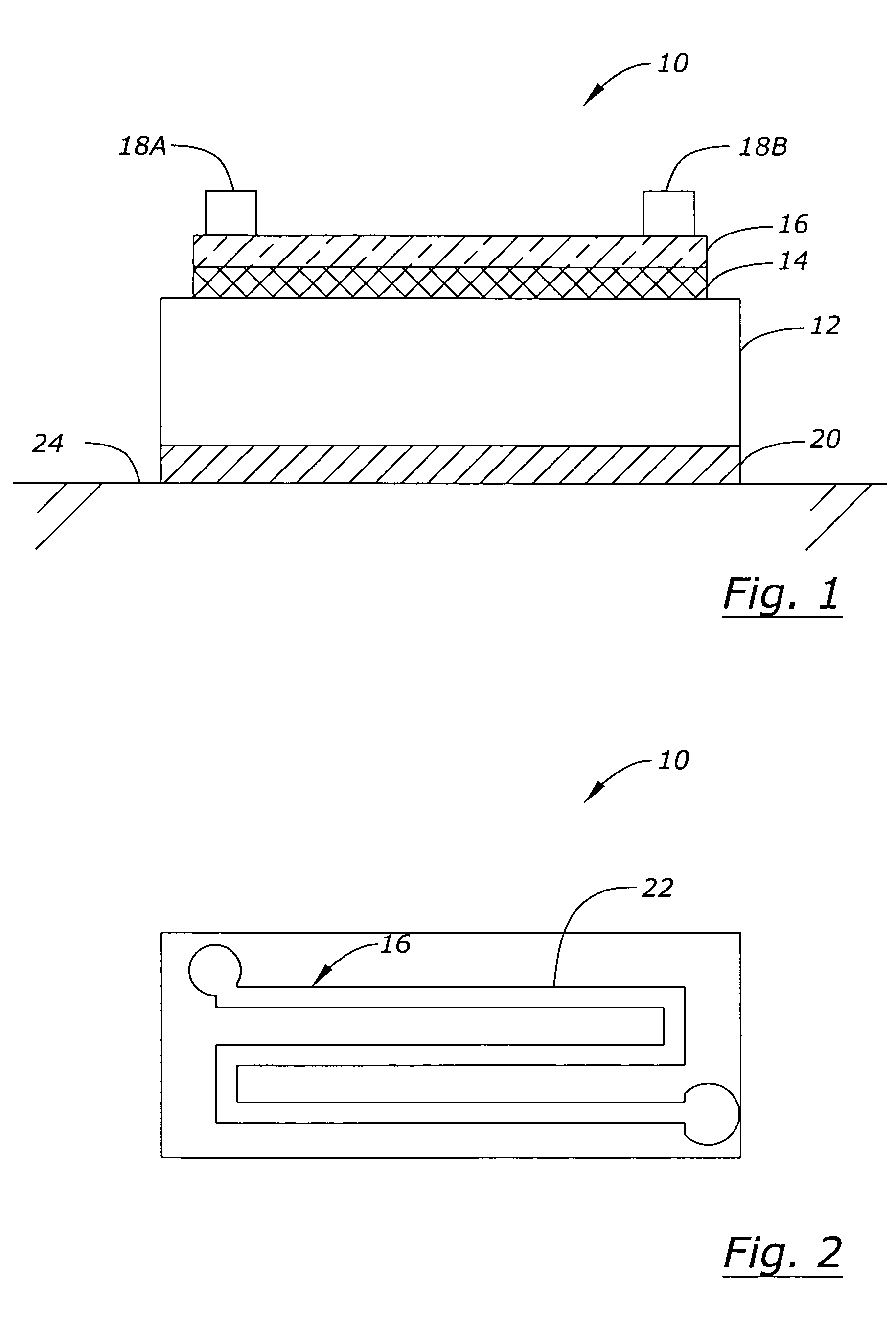 Foil strain gage for automated handling and packaging