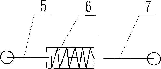 Shrinking connecting-rod locking mechanism