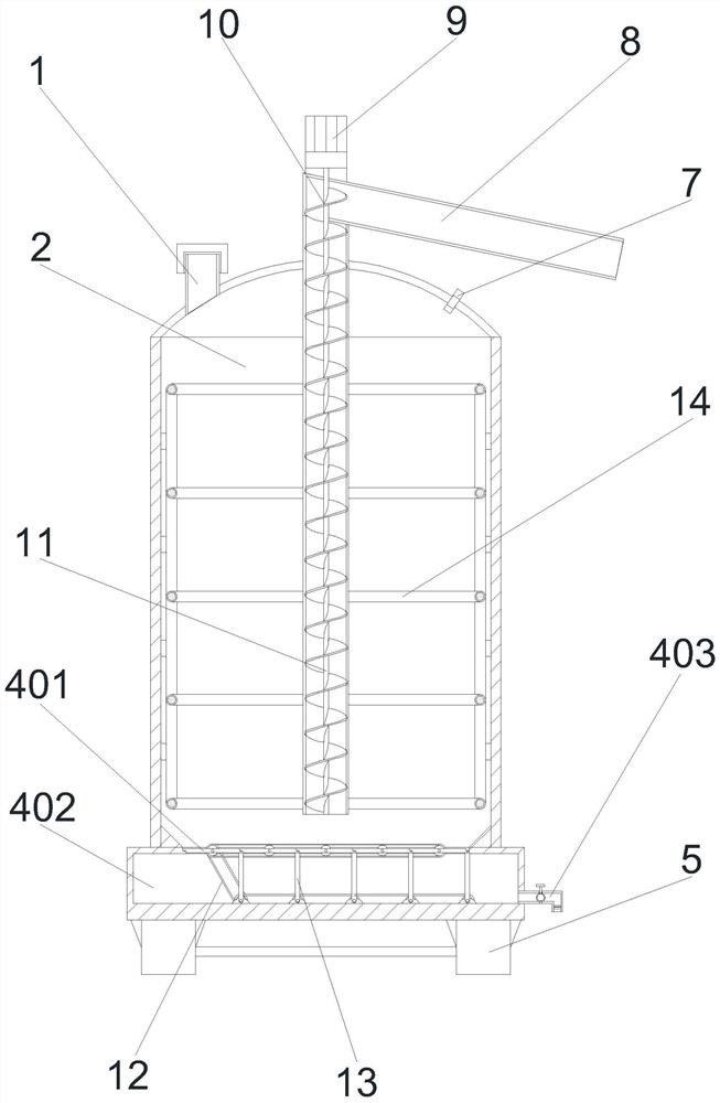 Wine liquid storage tank