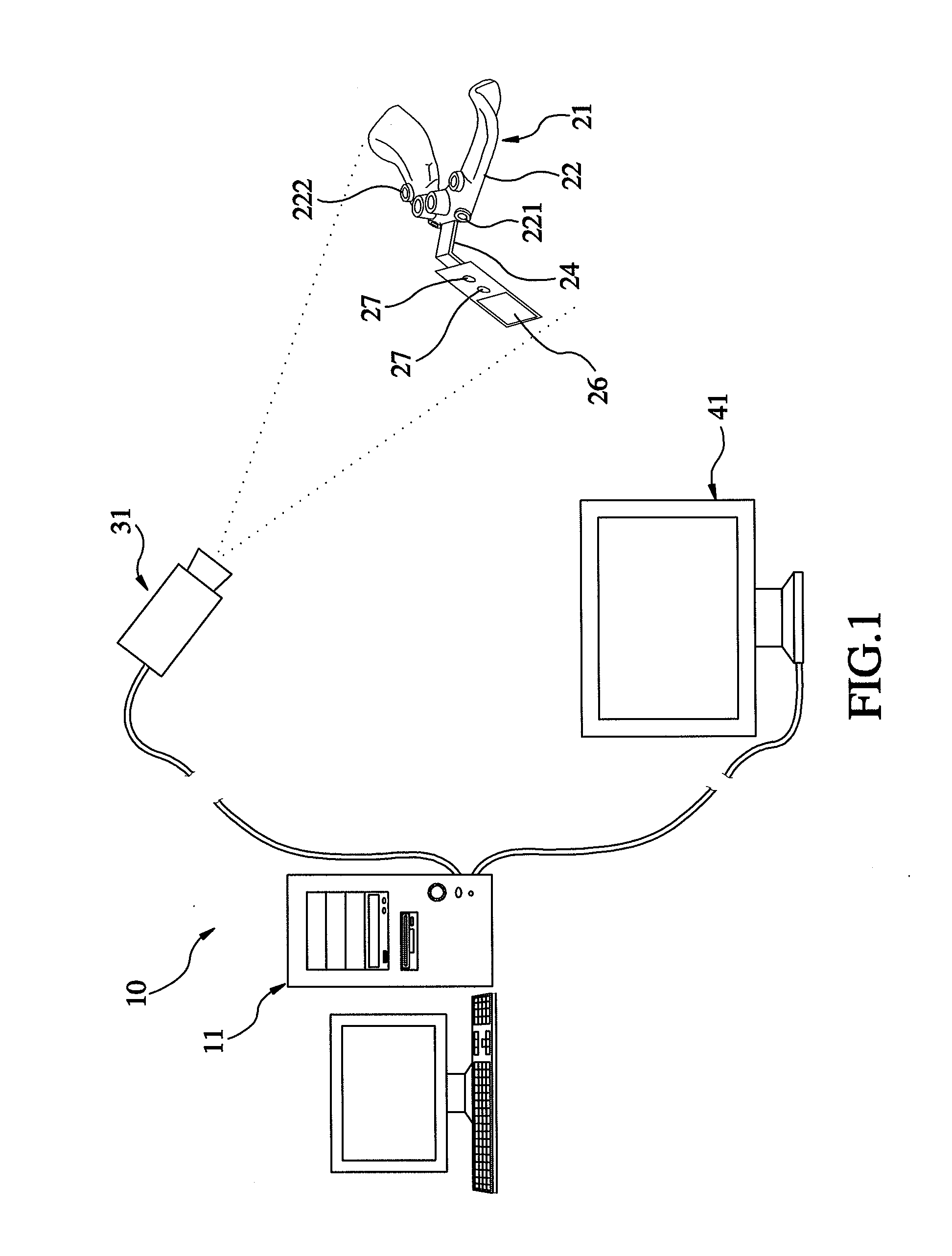 Computer-aided positioning and navigation system for dental implant