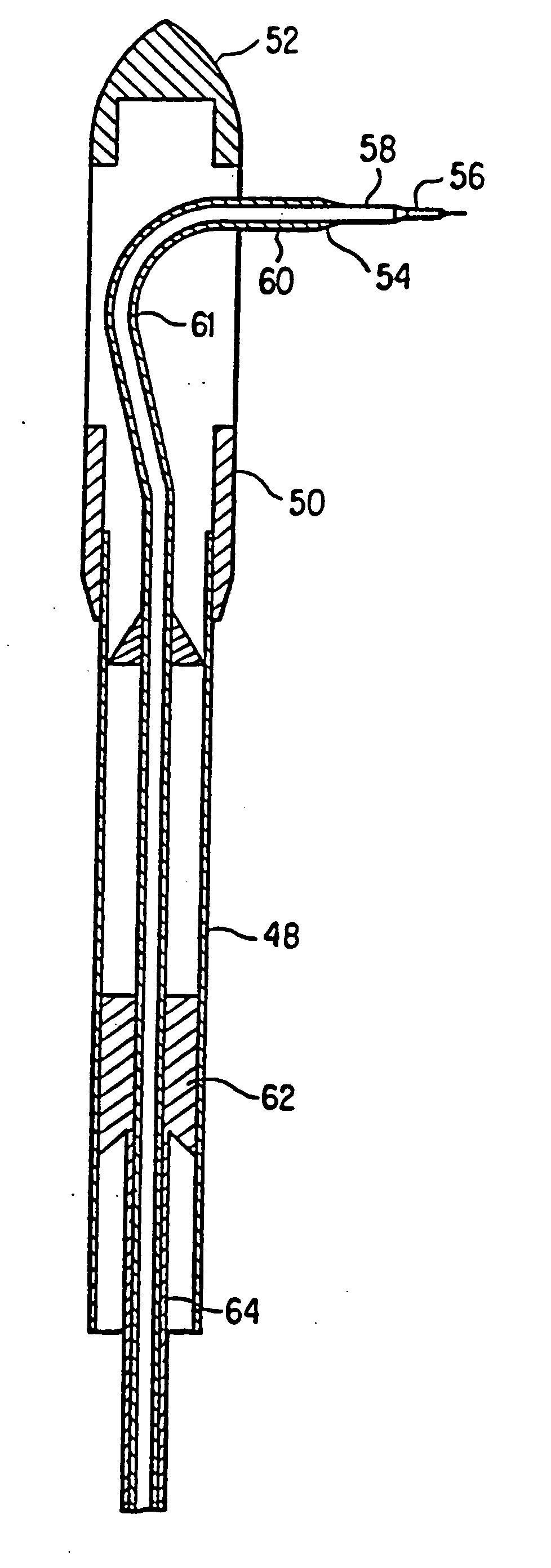 Medical probe device and method