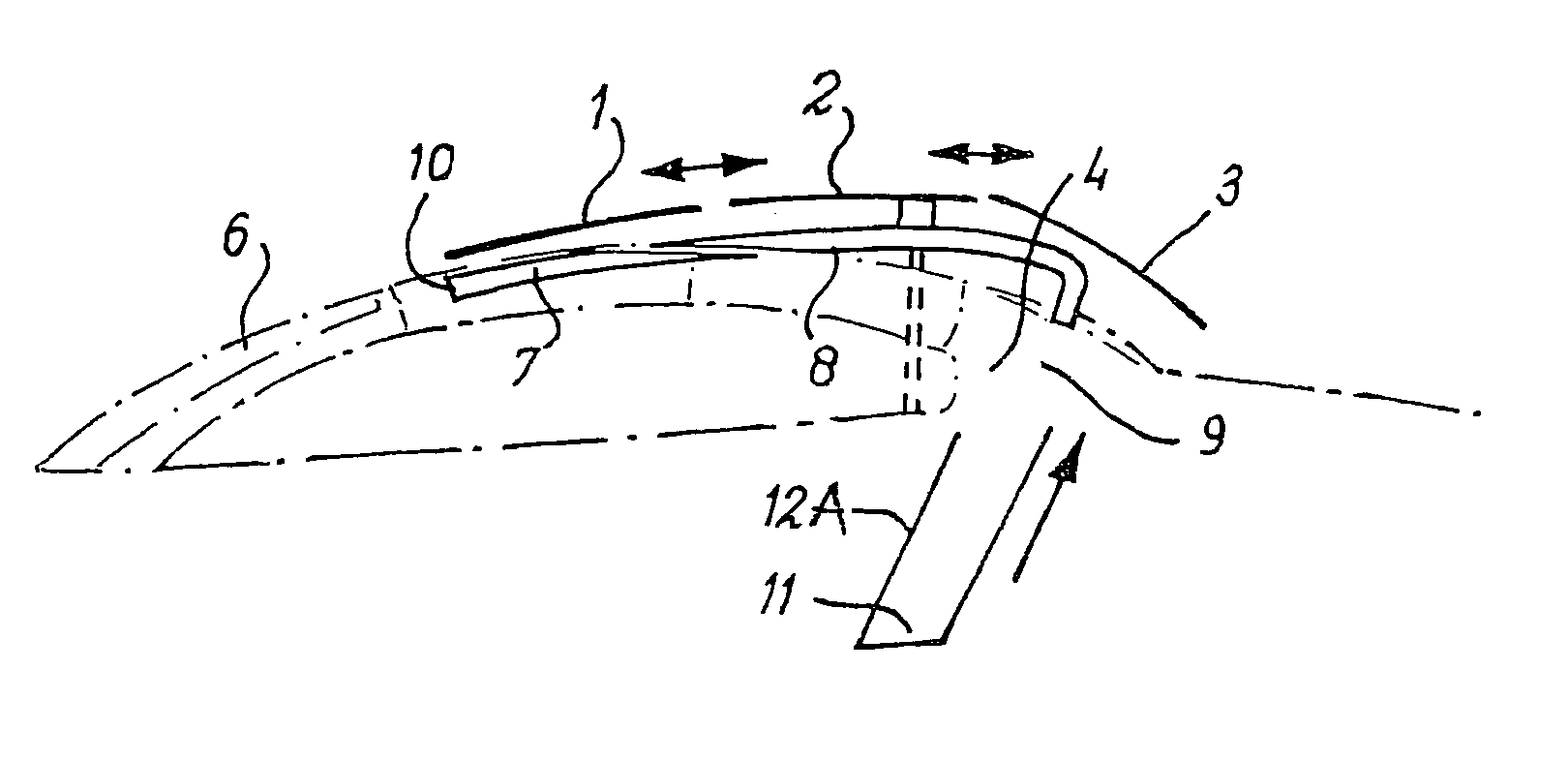 Retractable top for a vehicle