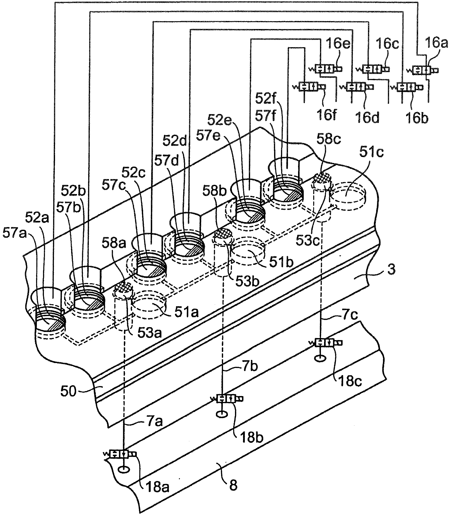 Microchip fluid control mechanism