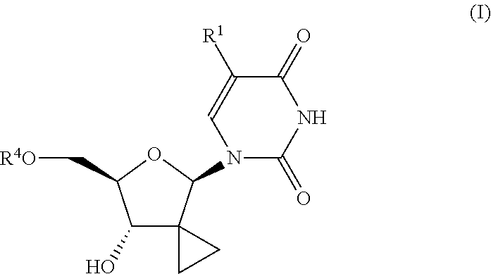 Uracyl cyclopropyl nucleotides