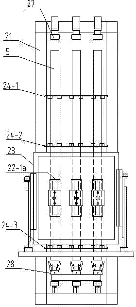 Device for curved surface printing and working method thereof