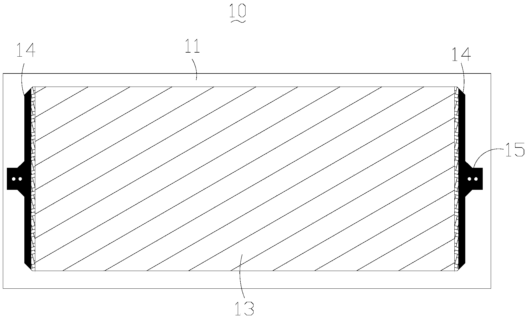 Hot wall glass coated with inorganic resistance thick film and manufacturing method thereof and heating module