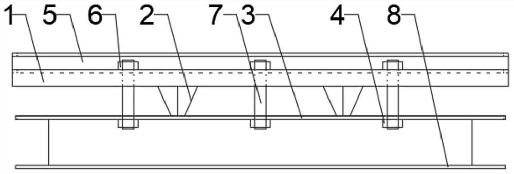 Precise positioning template device for concrete pull rod or dowel bar and using method