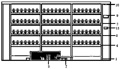 Intelligent soilless culture device