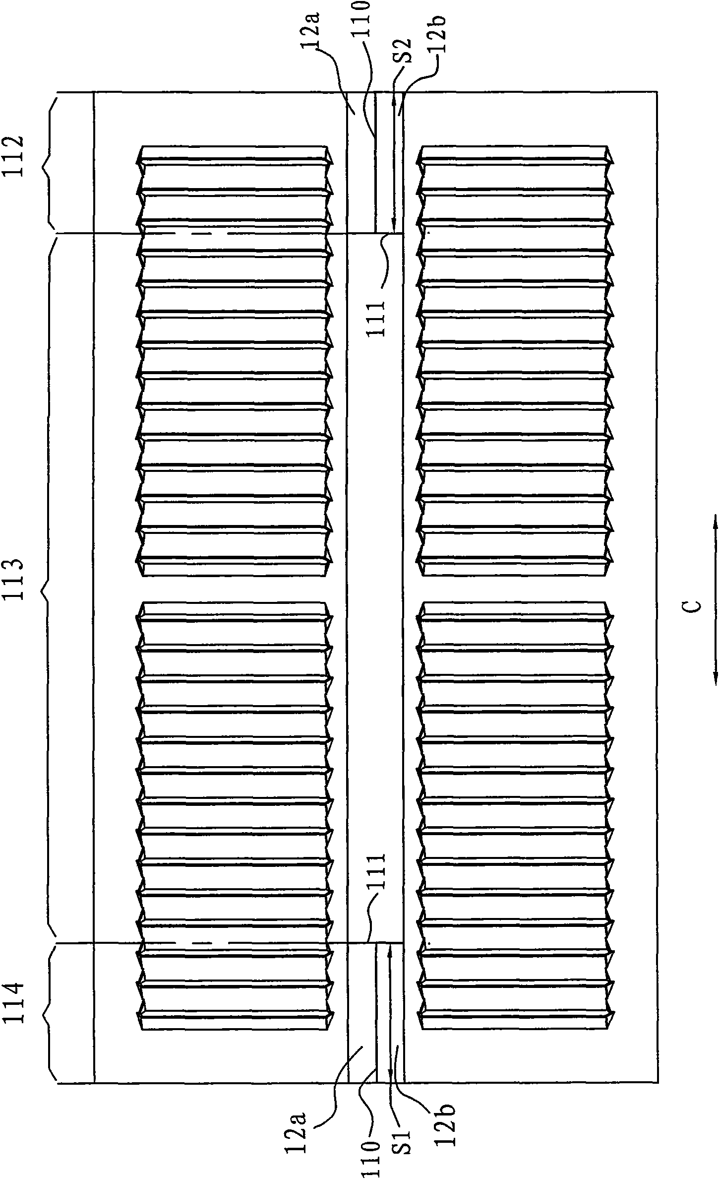 Fin and heat exchanger with same
