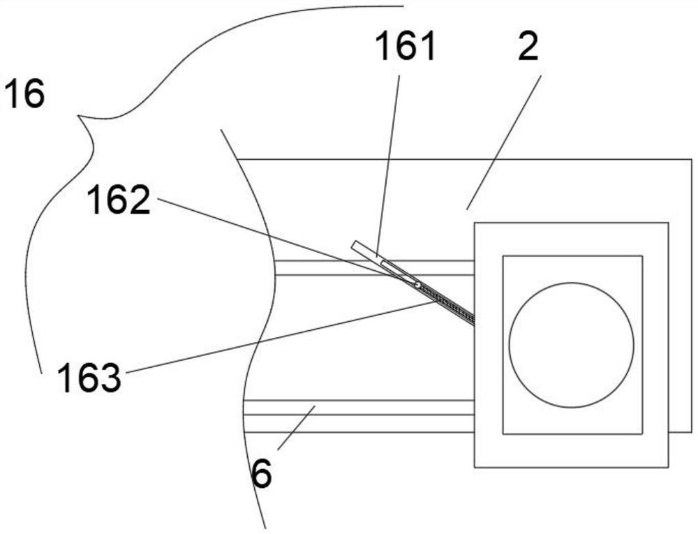 Dirt removing device for display screen processing