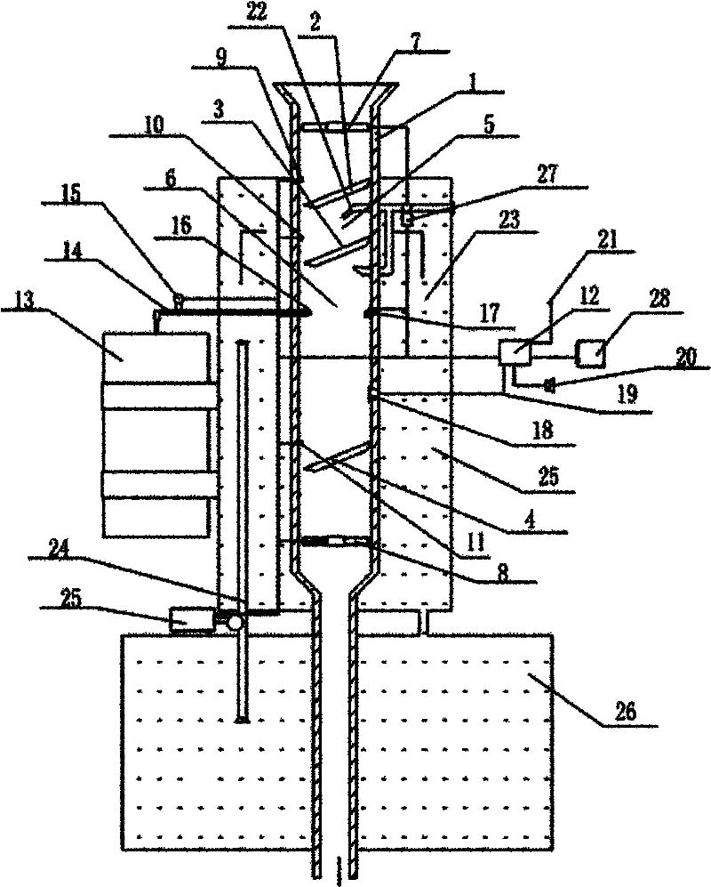 Method and device for early warning explosion of gas and other combustible gases