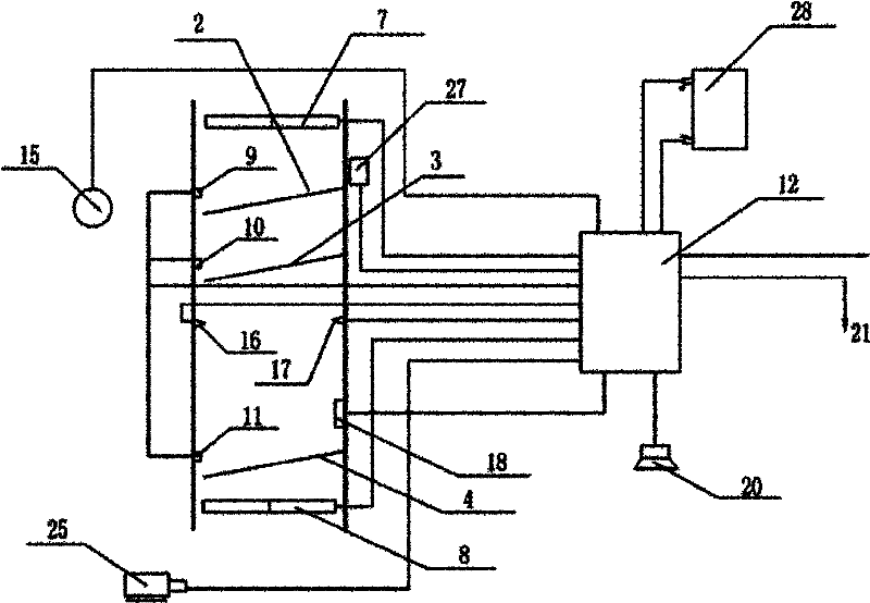 Method and device for early warning explosion of gas and other combustible gases