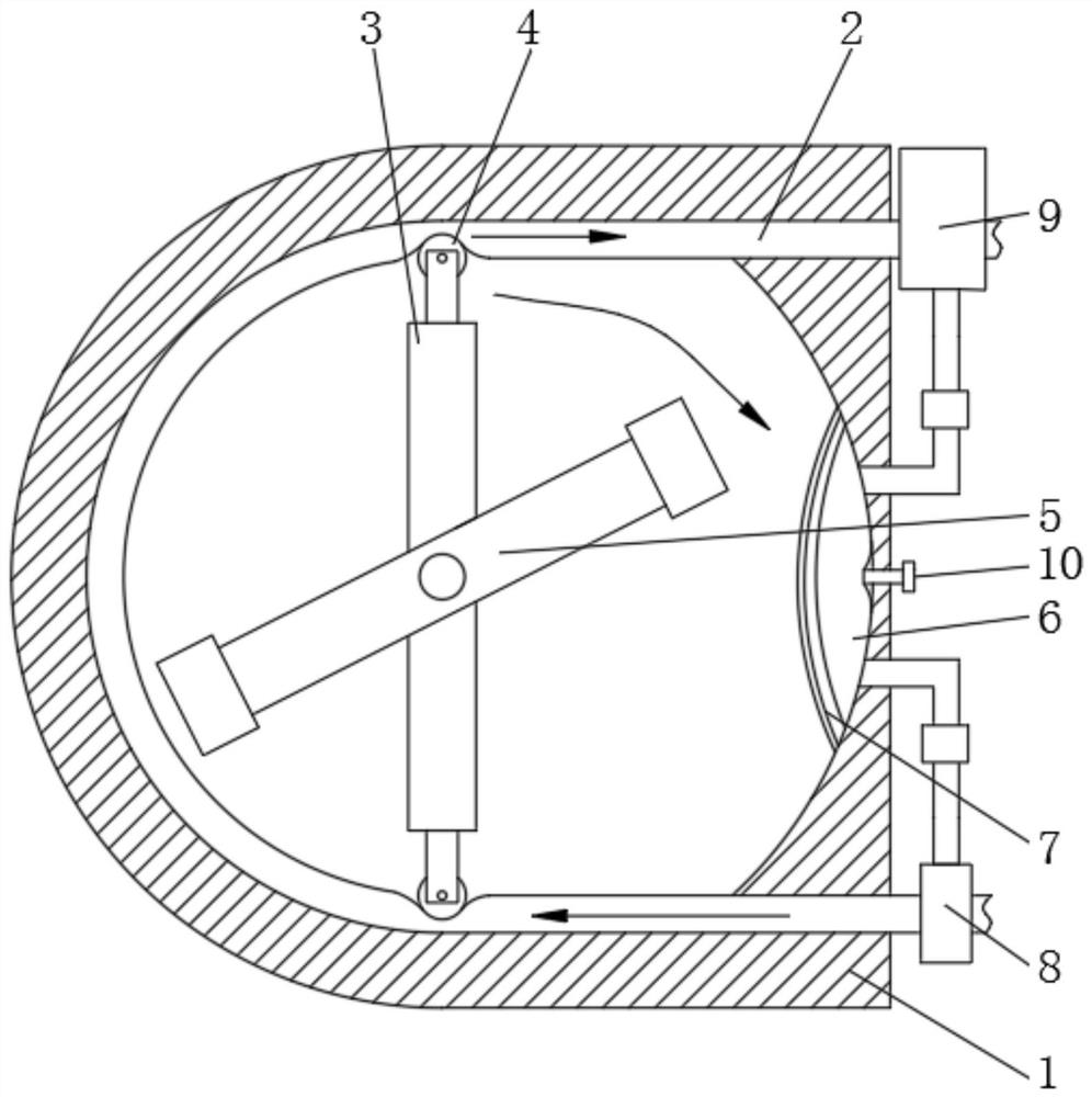 A peristaltic pump for low pulse scenarios