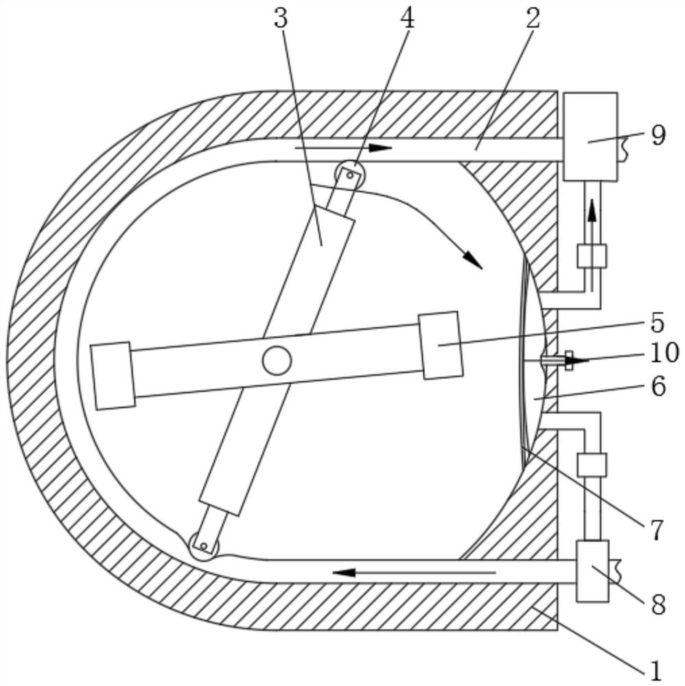 A peristaltic pump for low pulse scenarios