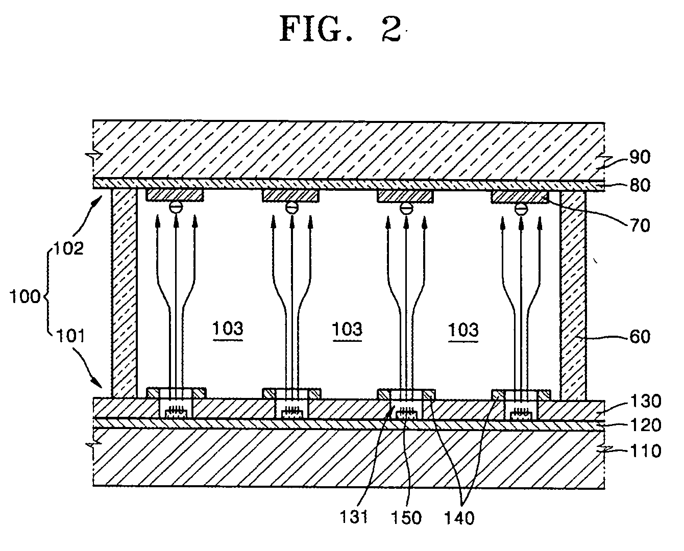 Electron emission material and electron emission panel having the same