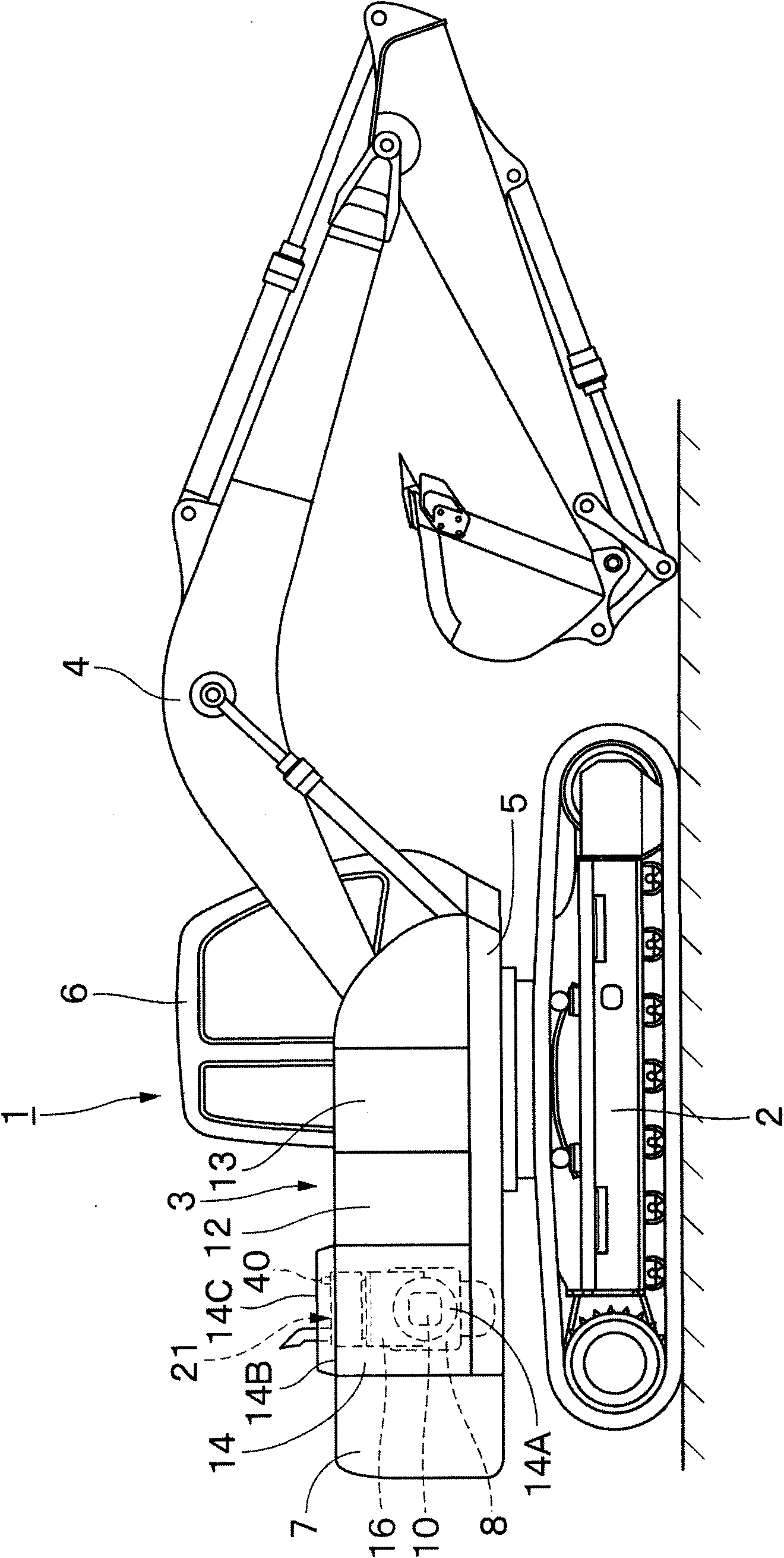 Exhaust gas purifying device