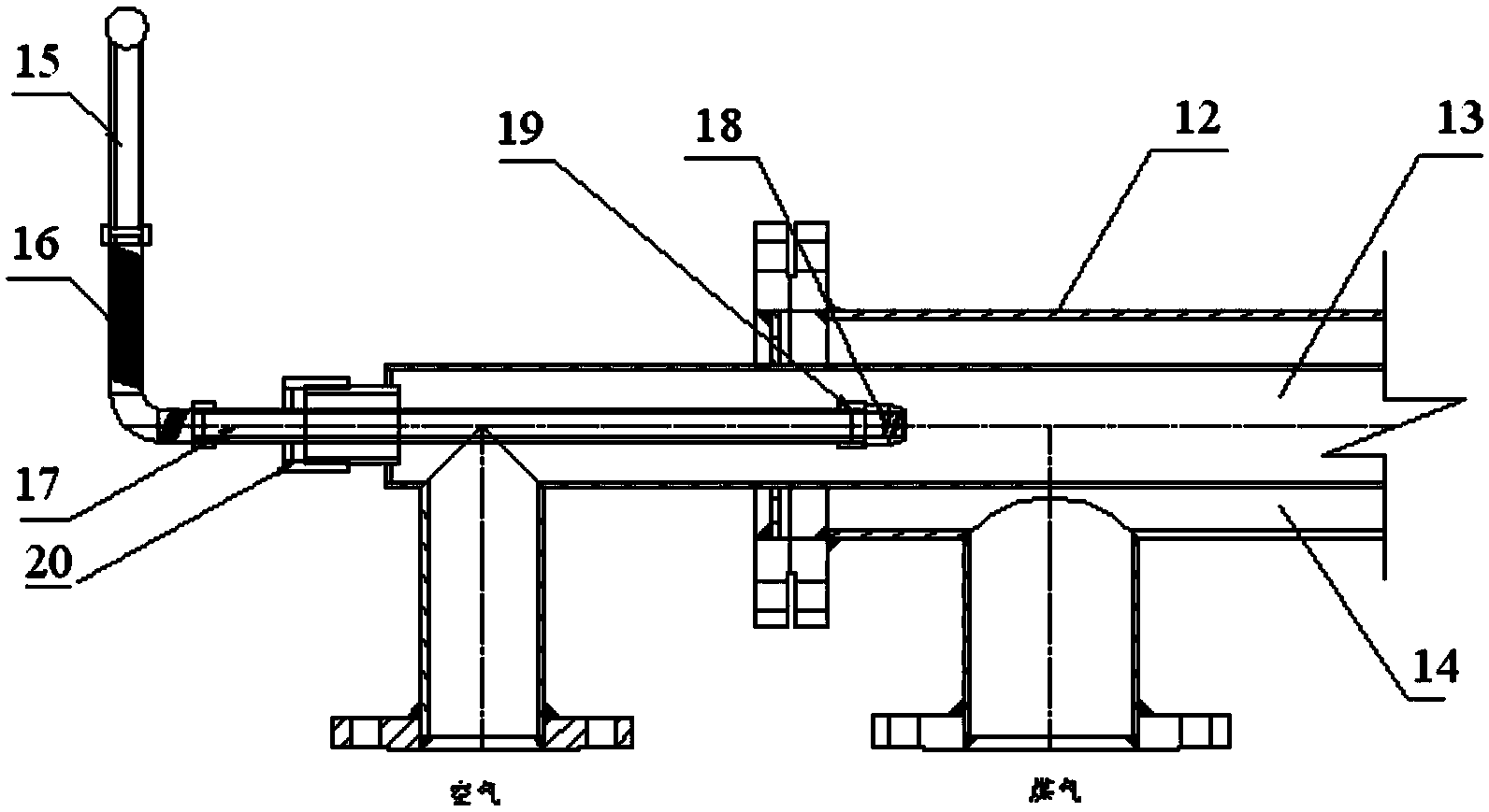 Ammonia-containing wastewater treatment method and system for blue carbon production