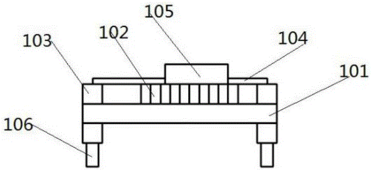 Butterfly type packaging semiconductor laser heat sink apparatus