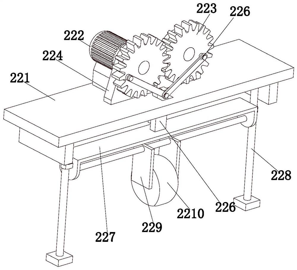 Non-woven fabric dyeing device for garment production