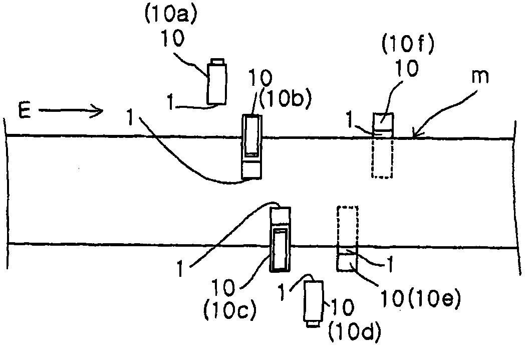 Ultrasonic flaw detection method and device thereof