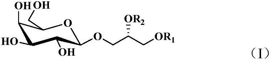 Monogalactosyl diacyl glyceride, and preparation method and application thereof