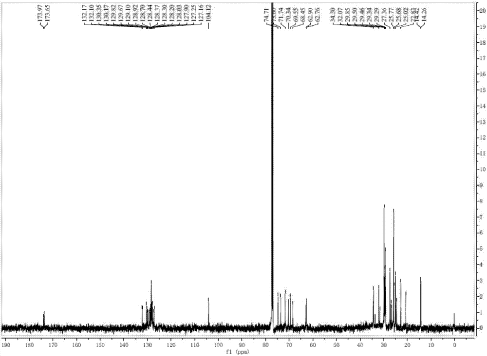 Monogalactosyl diacyl glyceride, and preparation method and application thereof