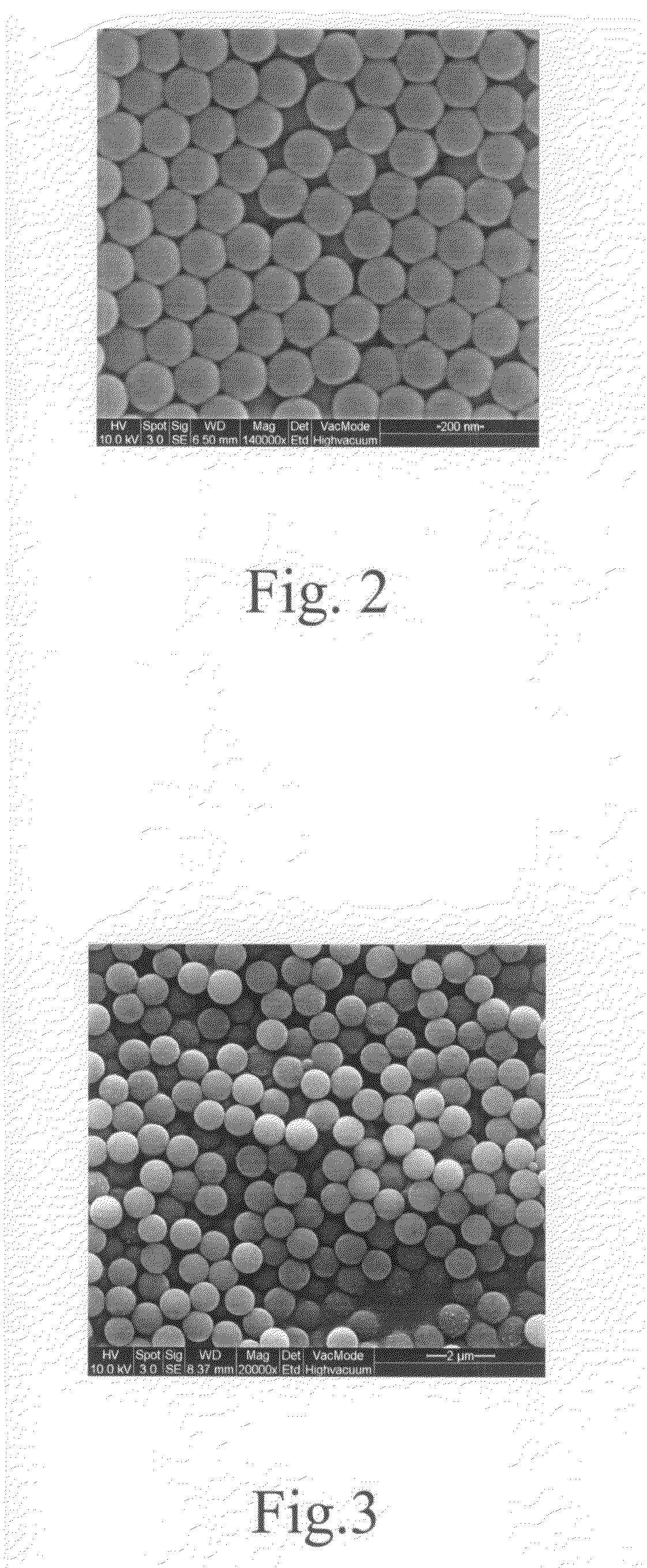 Magnetic particles and fabrication method thereof