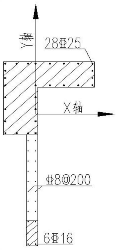 A method for designing normal section bearing capacity reinforcing bars of a shear wall column with special-shaped end columns