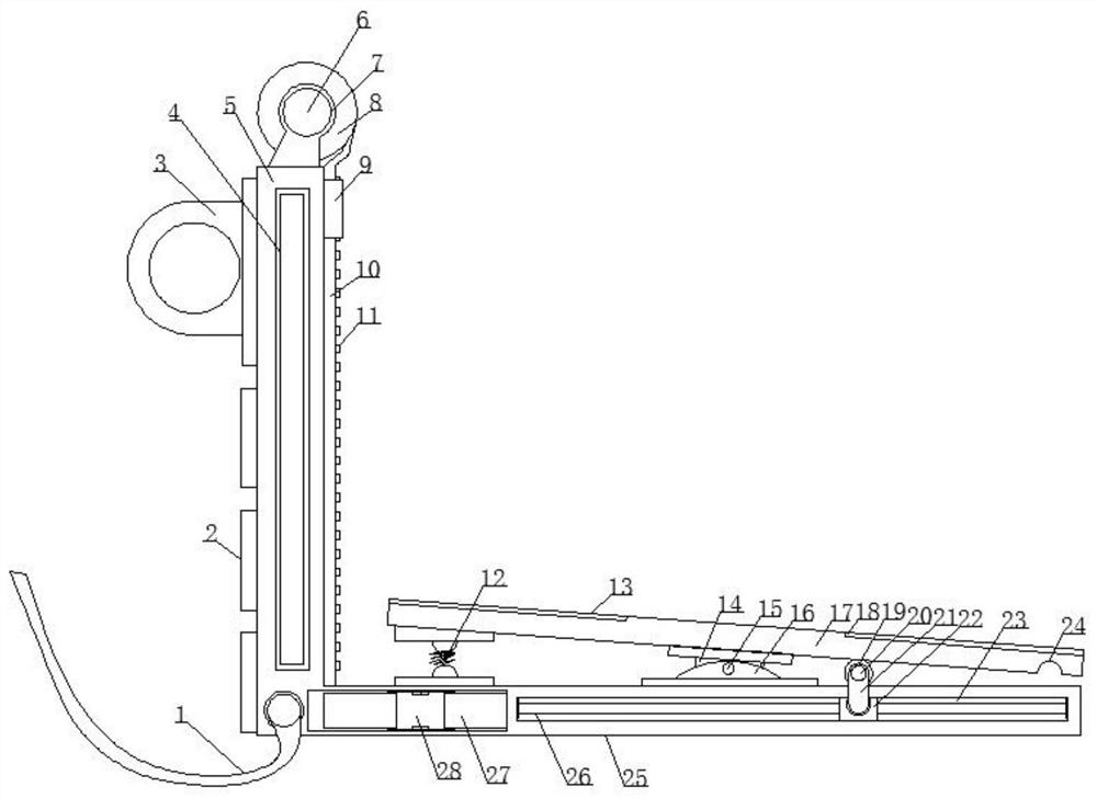 Fork carriage used for forklift and capable of controlling balance