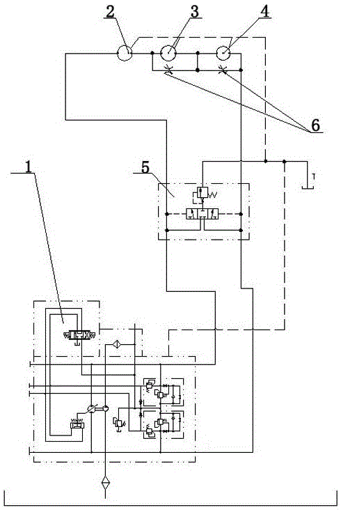 A channel device hydraulic control system for sugarcane harvester