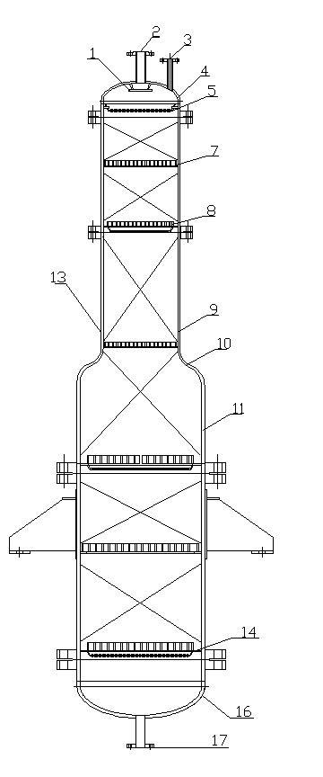 Process for deoxidizing and dehydrating tetrachloroethylene and equipment for process