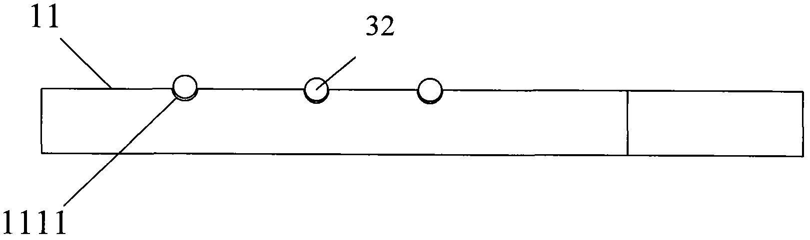 LED lamp body and LED lamp comprising same