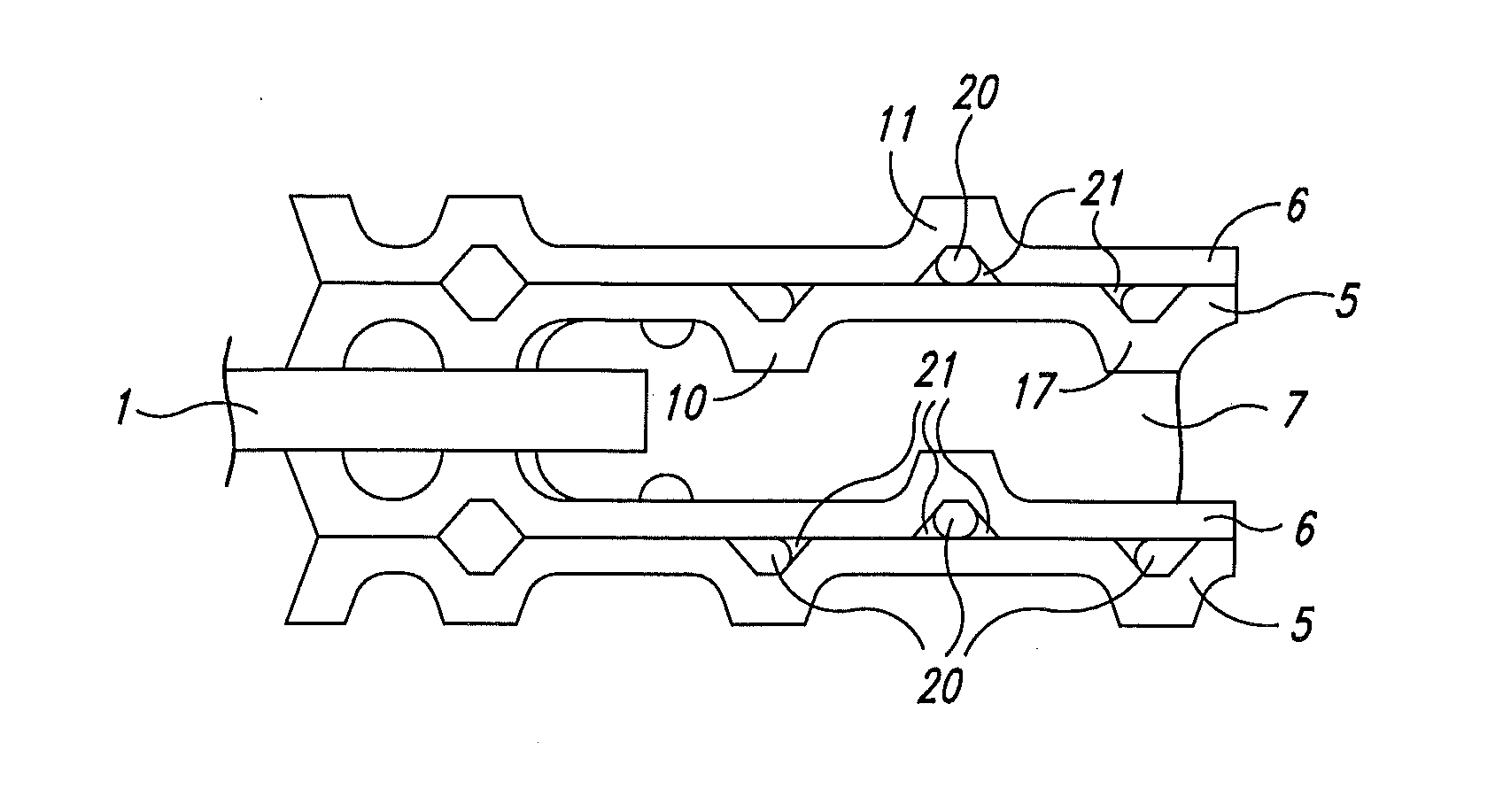 Low compressive load seal design for solid polymer electrolyte fuel cell