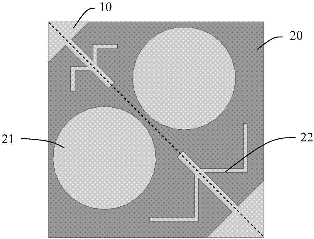 Dual polarized antenna