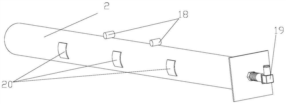 An experimental platform for simulating pipe gallery fire and its experimental method