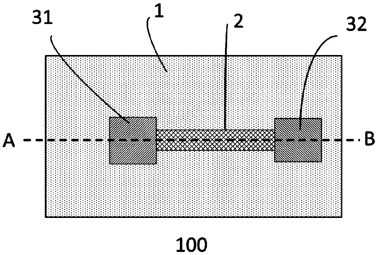 A photodiode device and a method for producing a rectification effect