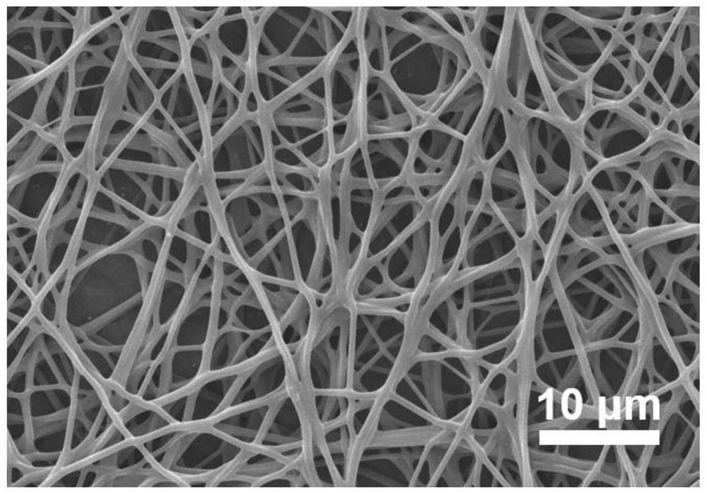 A preparation method based on polyelectrolyte-surfactant composite antibacterial nanofibers