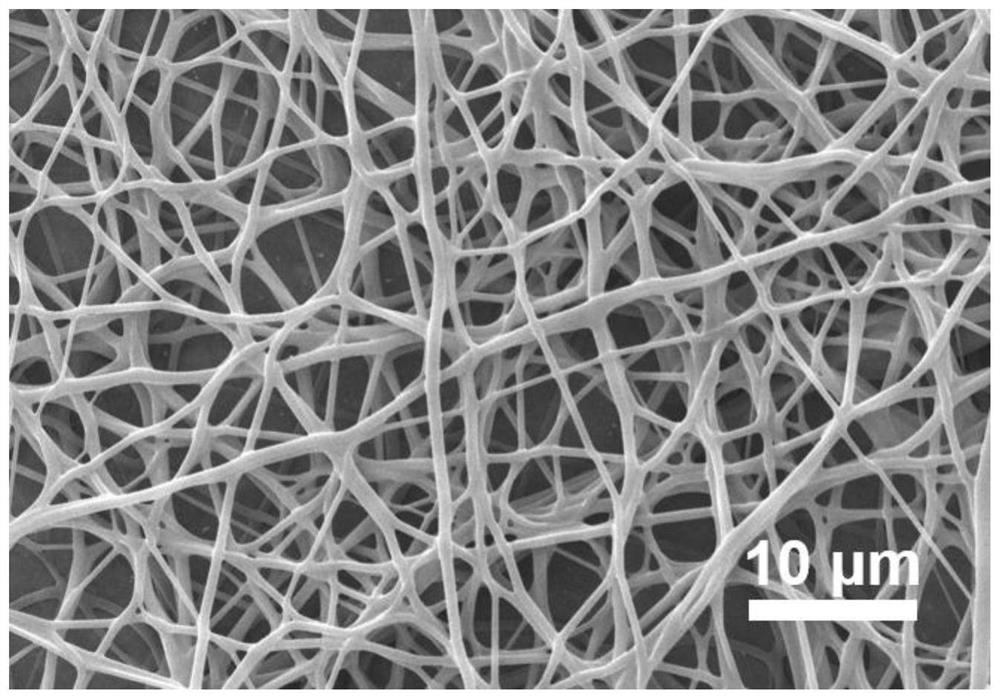 A preparation method based on polyelectrolyte-surfactant composite antibacterial nanofibers