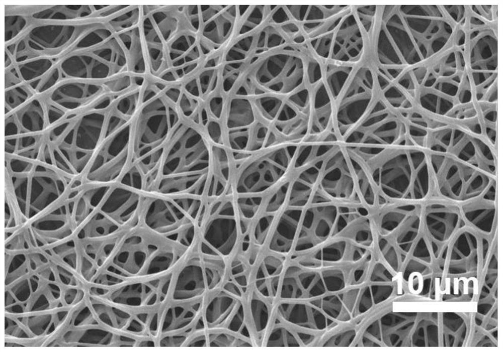 A preparation method based on polyelectrolyte-surfactant composite antibacterial nanofibers