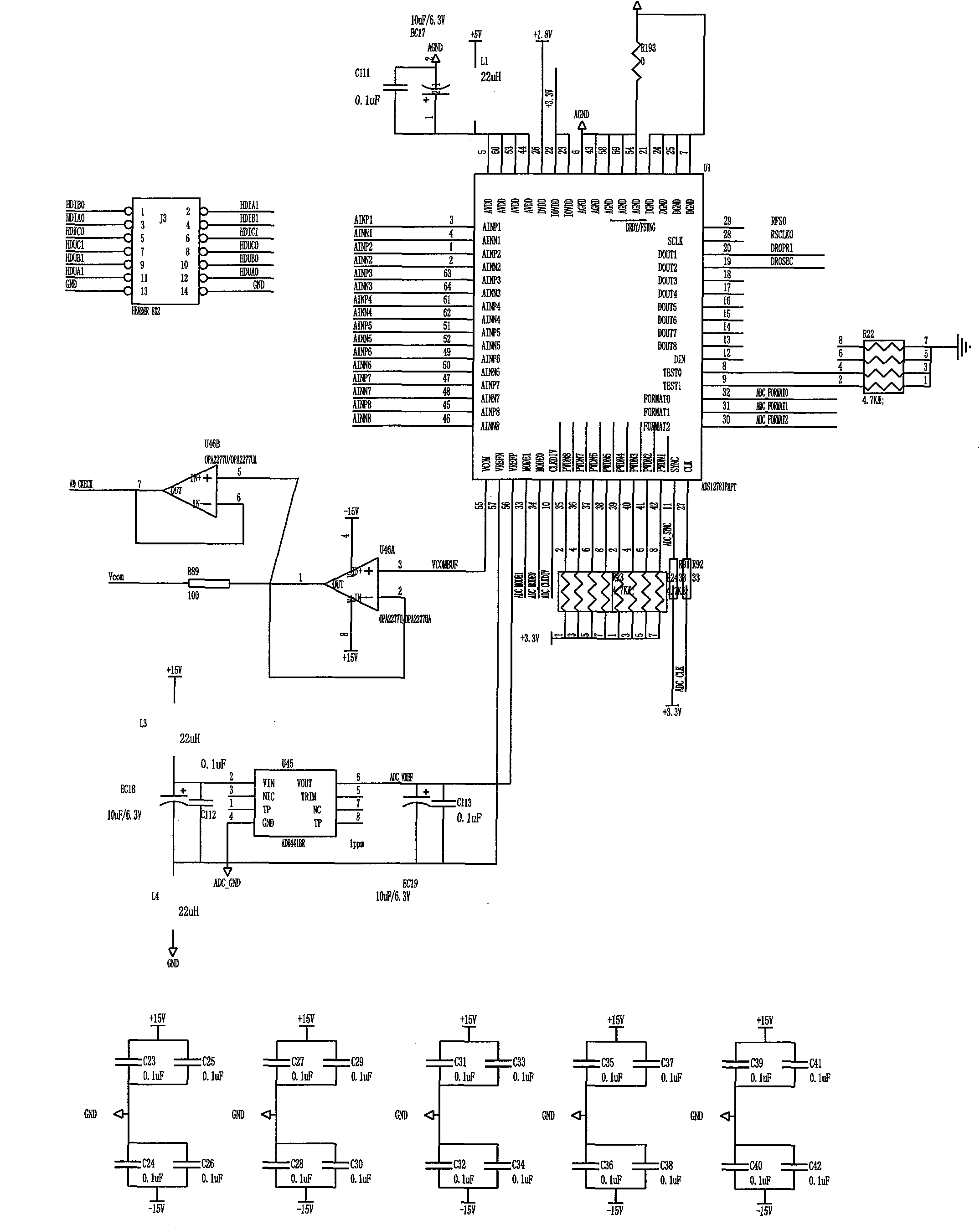 Digital electric energy meter checking device based on analog source tracing method