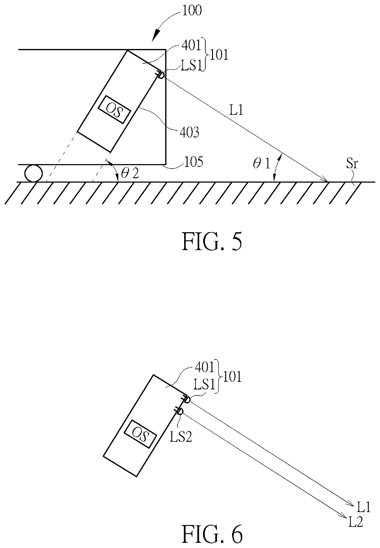 Detecting device and automatic cleaner