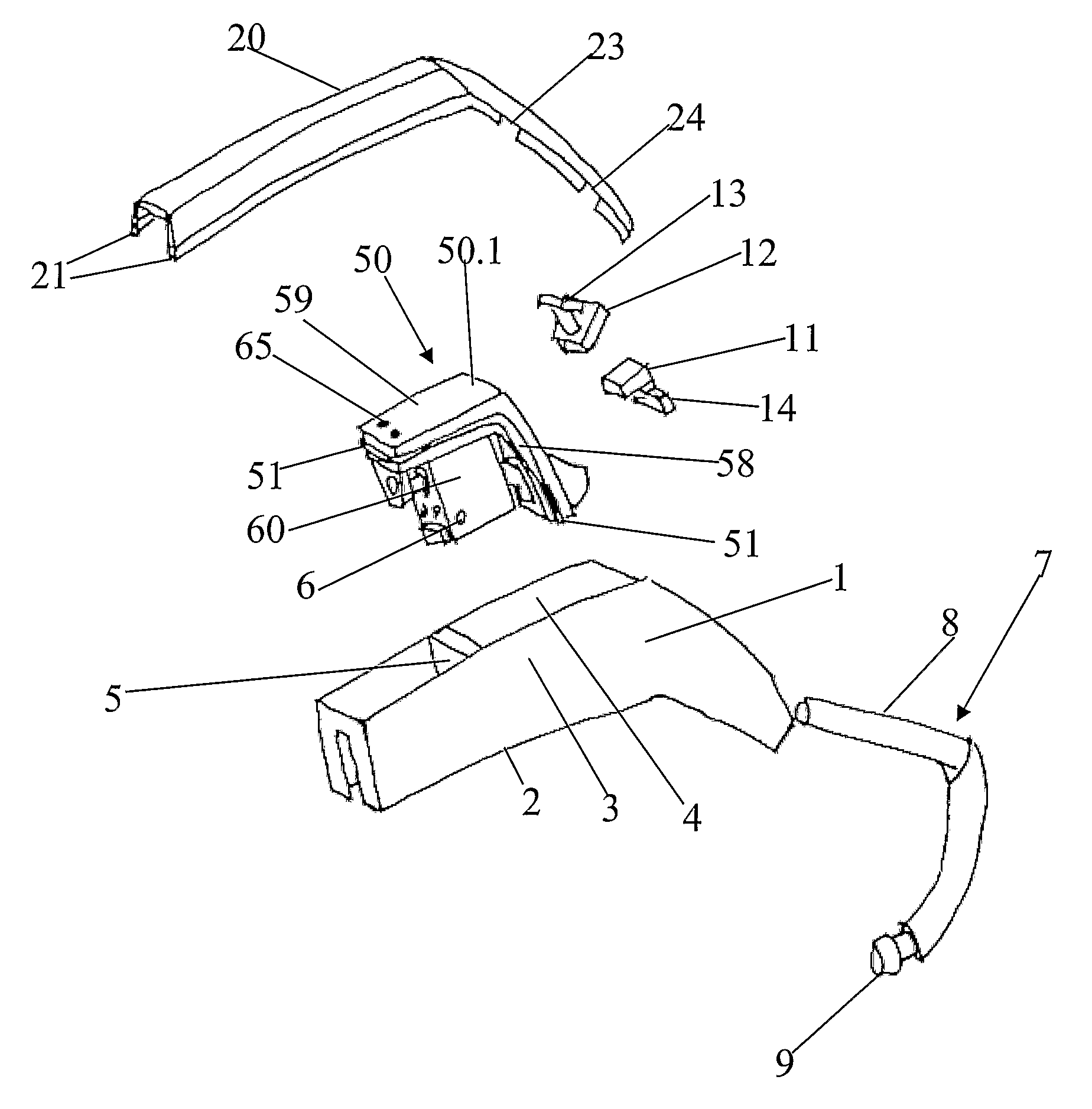 Communication Device with Structural Part